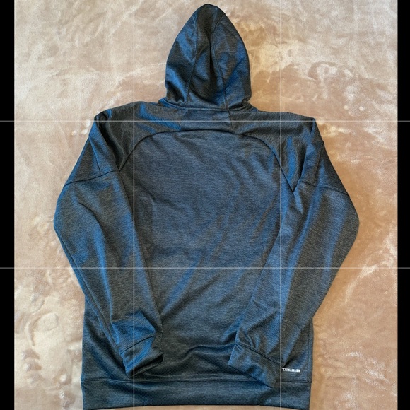 ADIDAS Badge of Sport Team Issue Pullover Hoodie - Picture 11 of 12